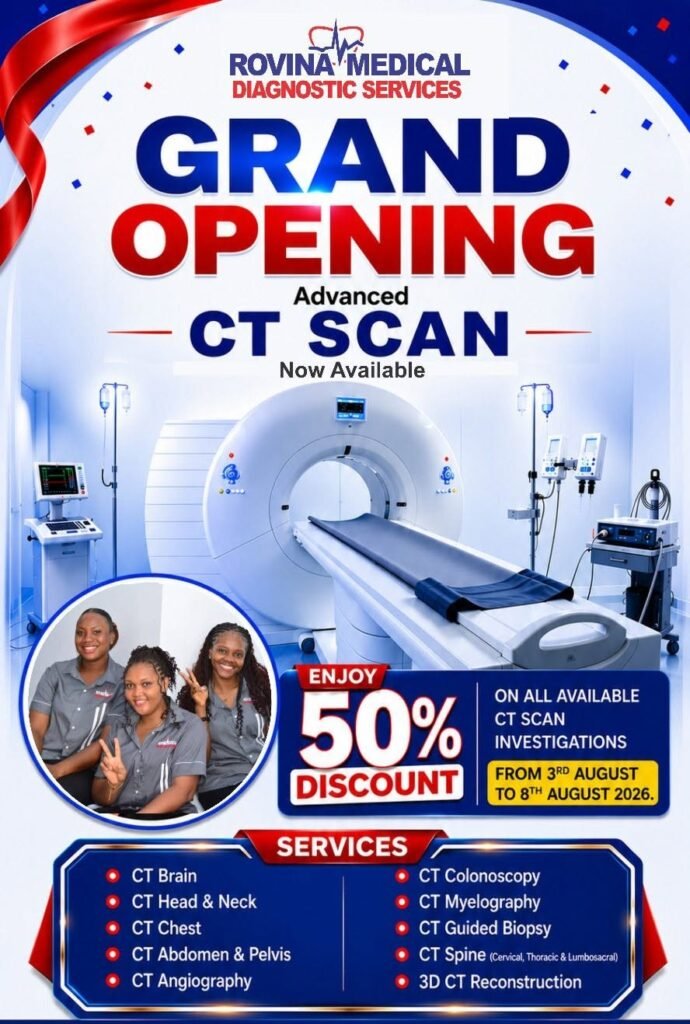 ROVINA launches advanced CT Scan Services